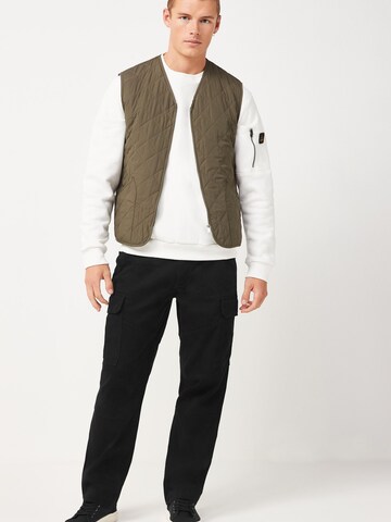Regular Pantalon cargo Next en noir