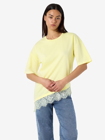 T-shirt Noisy may en jaune