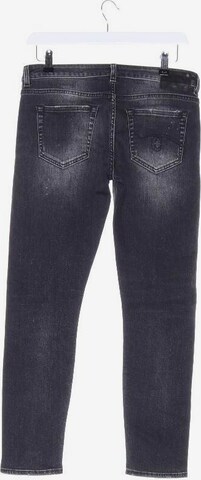 R13 Jeans 26 in Schwarz