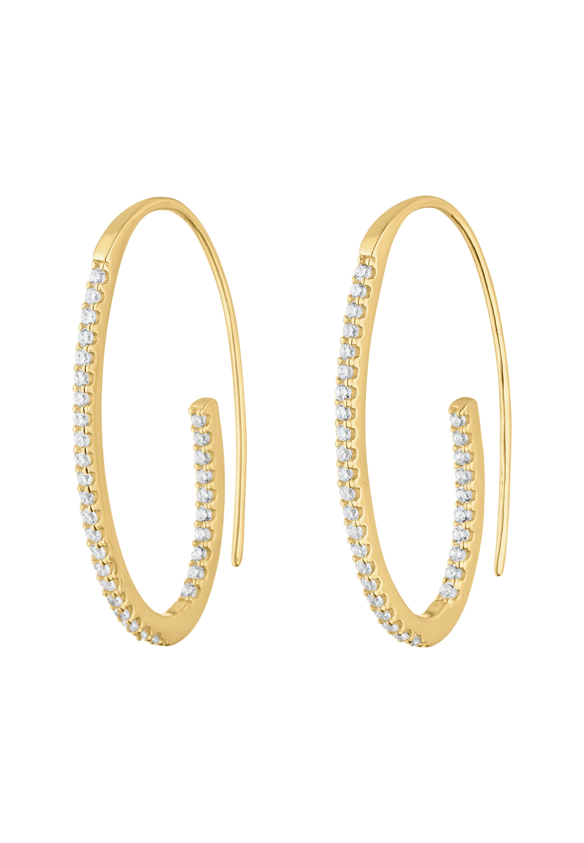 Nana Kay Ohrringe 'Glamour Girl' in Gold: Vorderseite