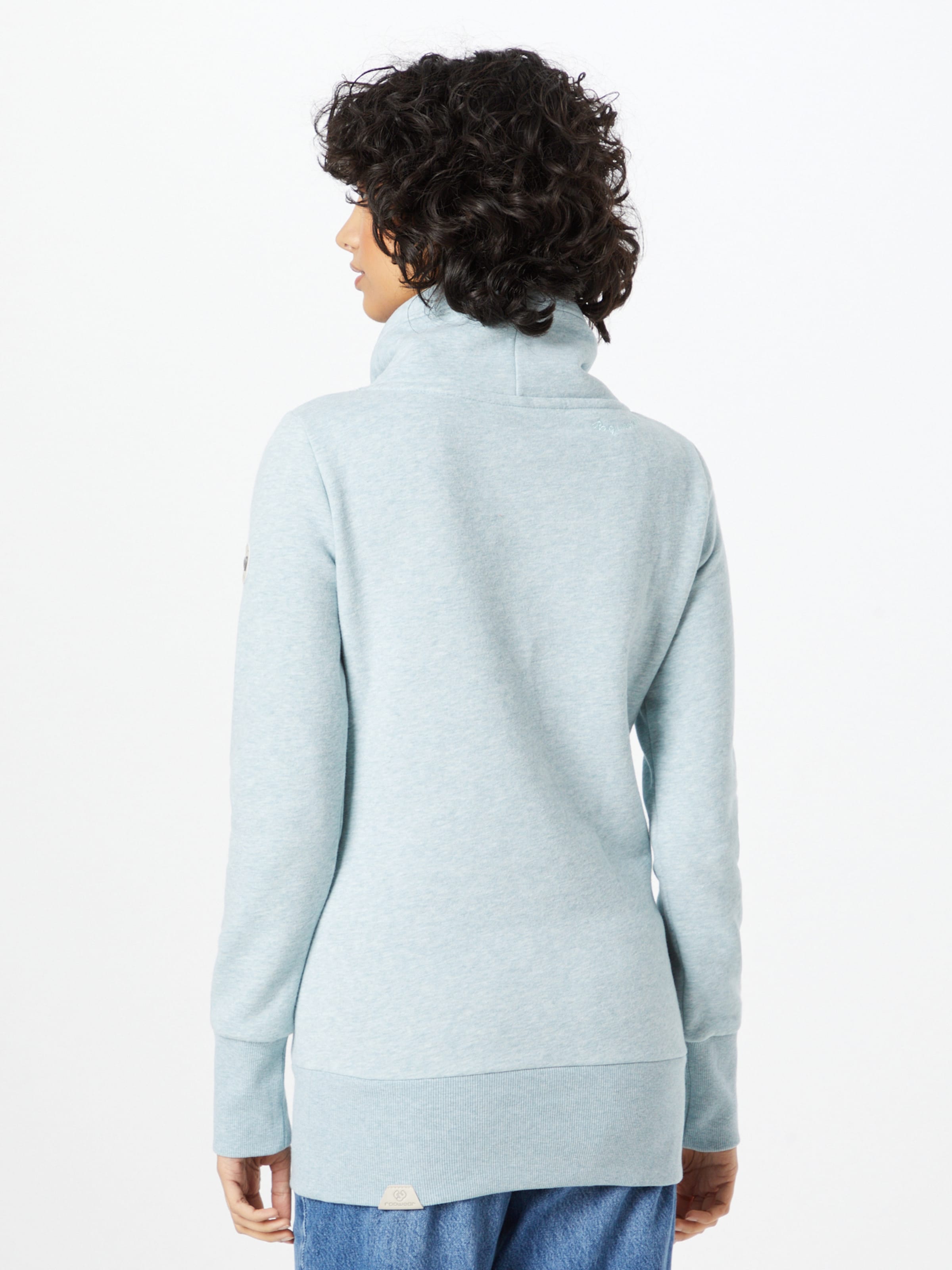 Femme Sweat-shirt NESKA Ragwear en Bleu Clair 