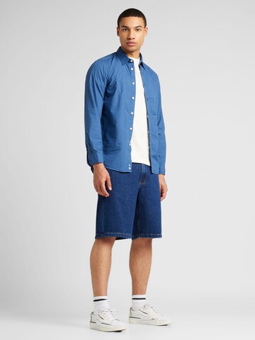 UNITED COLORS OF BENETTON Regular Fit Hemd in Blau