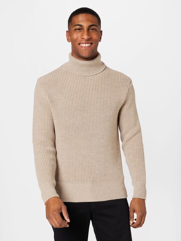 DRYKORN Sweater 'CLAUDE' in Brown: front