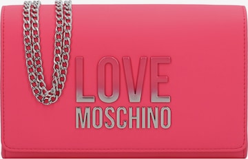 Pochette 'Smart Daily' di Love Moschino in rosa: frontale