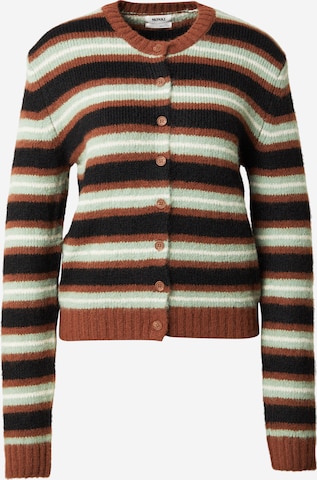 Monki Вязаная кофта в Зеленый: спереди