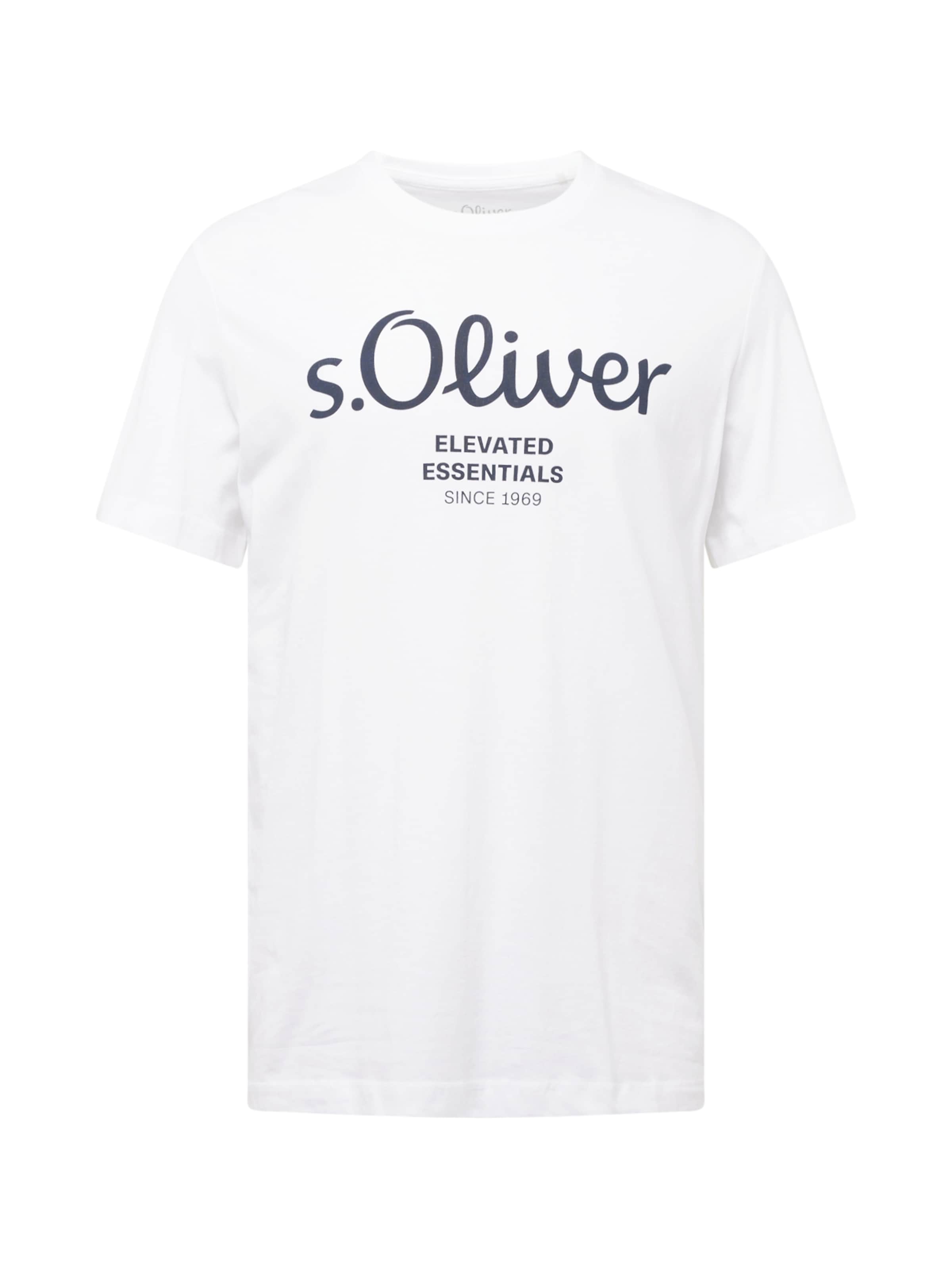 Maglietta di s.Oliver in bianco: frontale