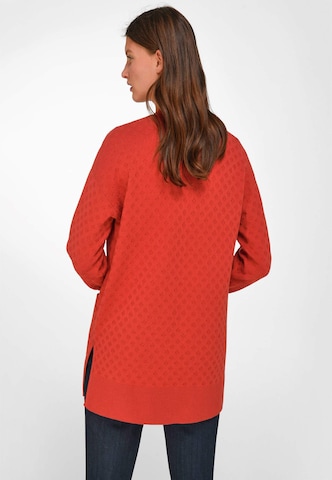 Peter Hahn Sweater 'Cotton' in Red