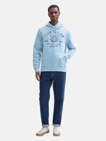 TOM TAILOR Sweatshirt in Blau