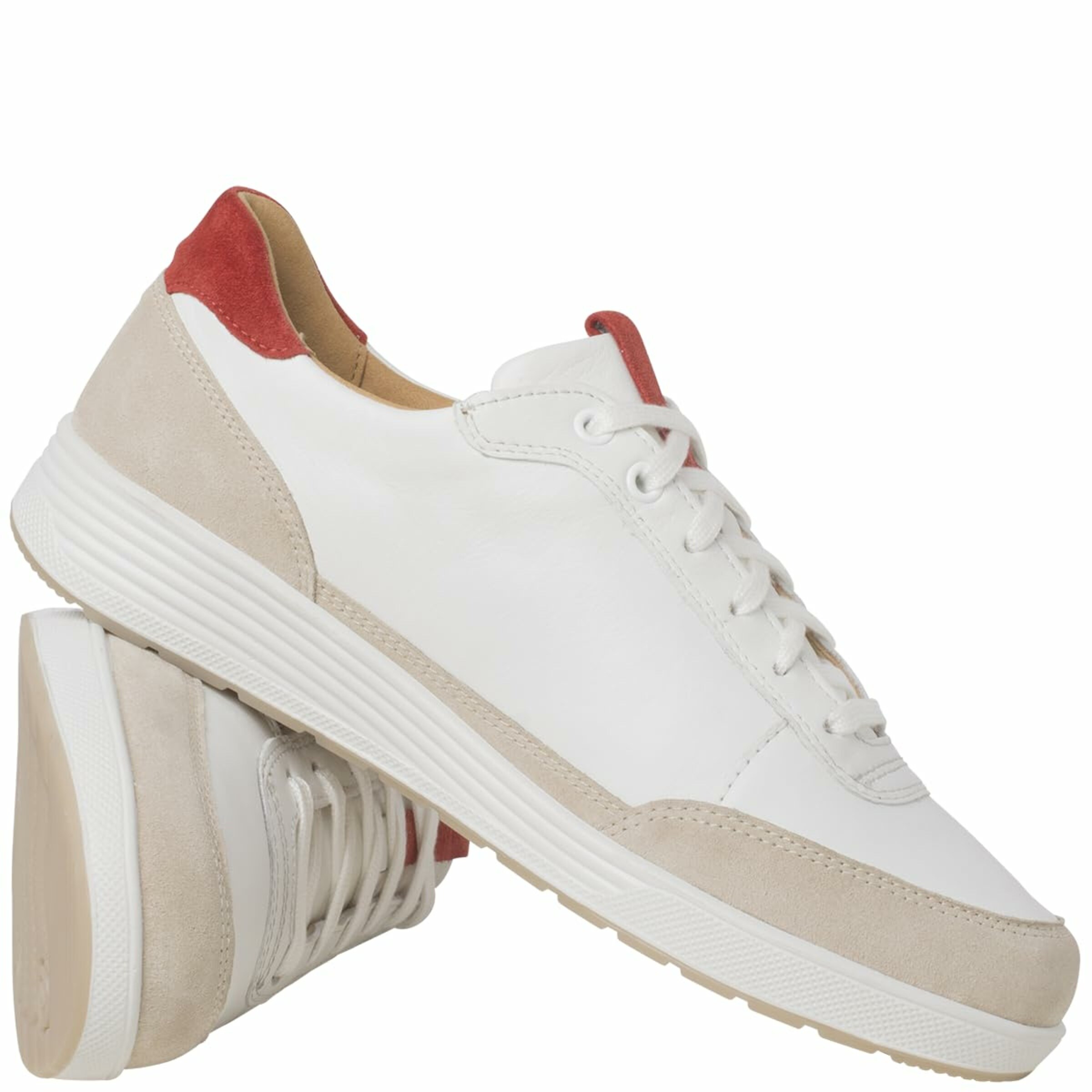 Ganter Schnürschuh in Weiß