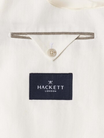 Hackett London Regular Fit Sakko 'Delave Hopsack' in Weiß