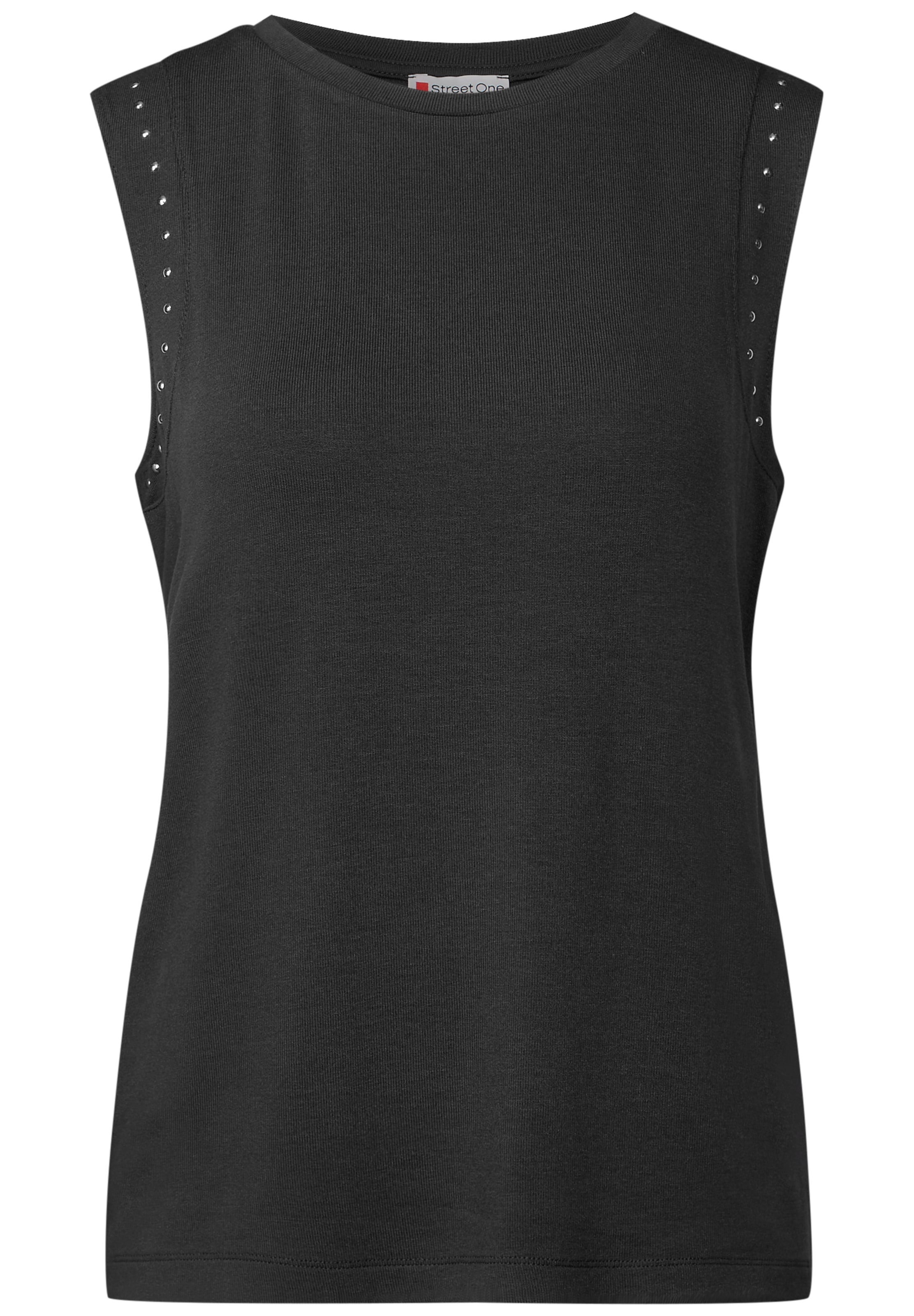 STREET ONE Top in Grau: Vorderseite