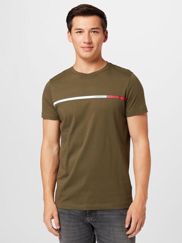 TOMMY HILFIGER Shirt in Green: front