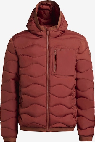 khujo Between-season jacket 'OMER' in Brown: front