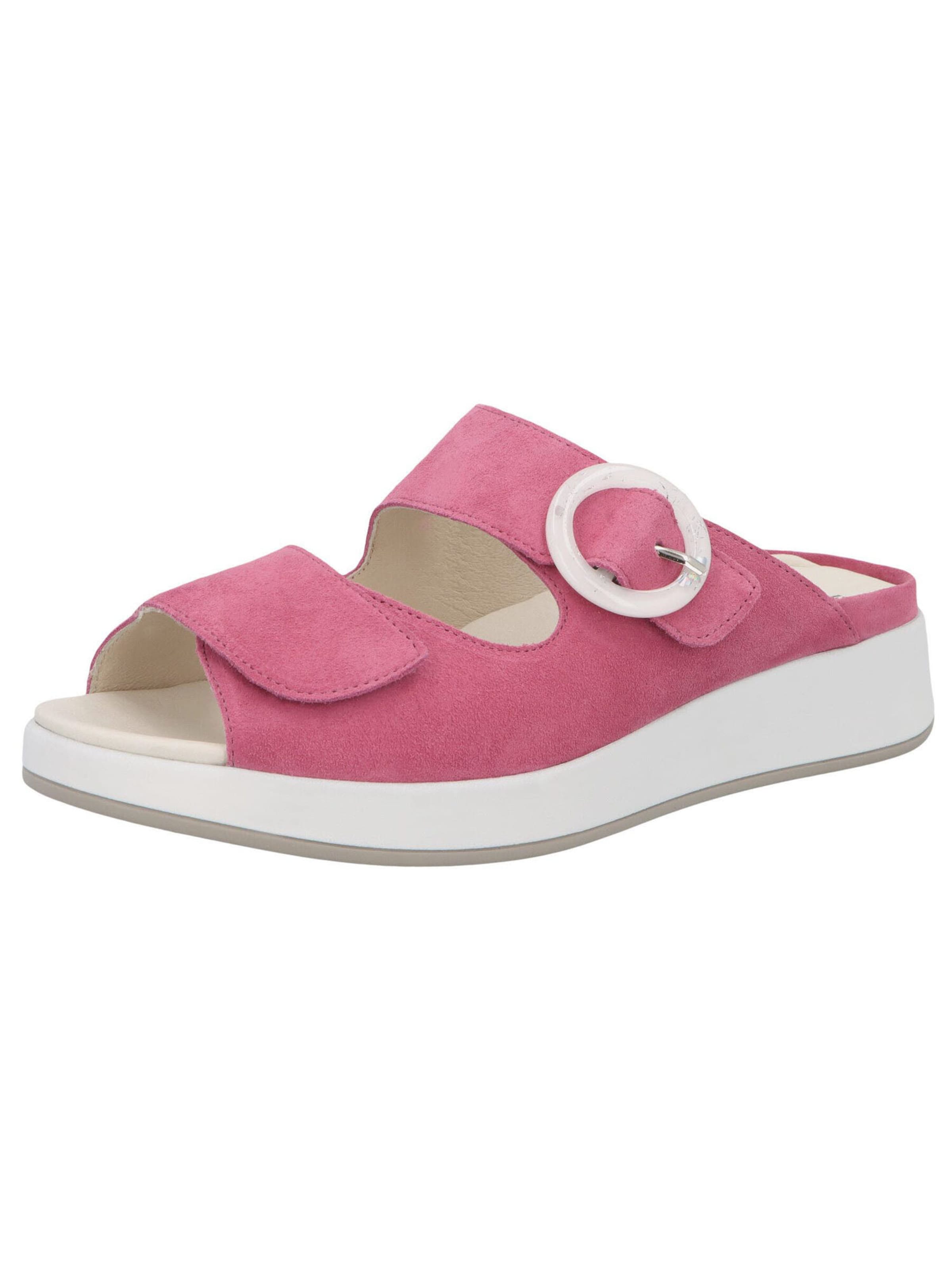 SOLIDUS Pantolette 'Hannah' in Pink: Vorderseite