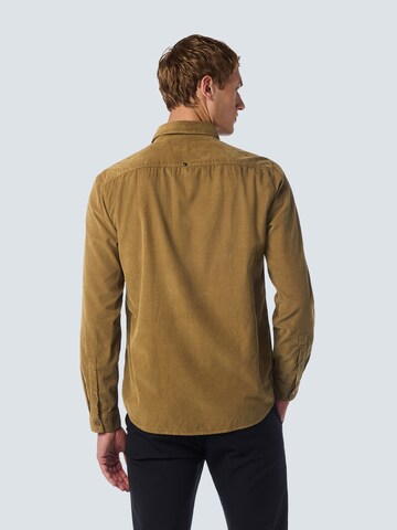 No Excess Regular fit Button Up Shirt in Beige
