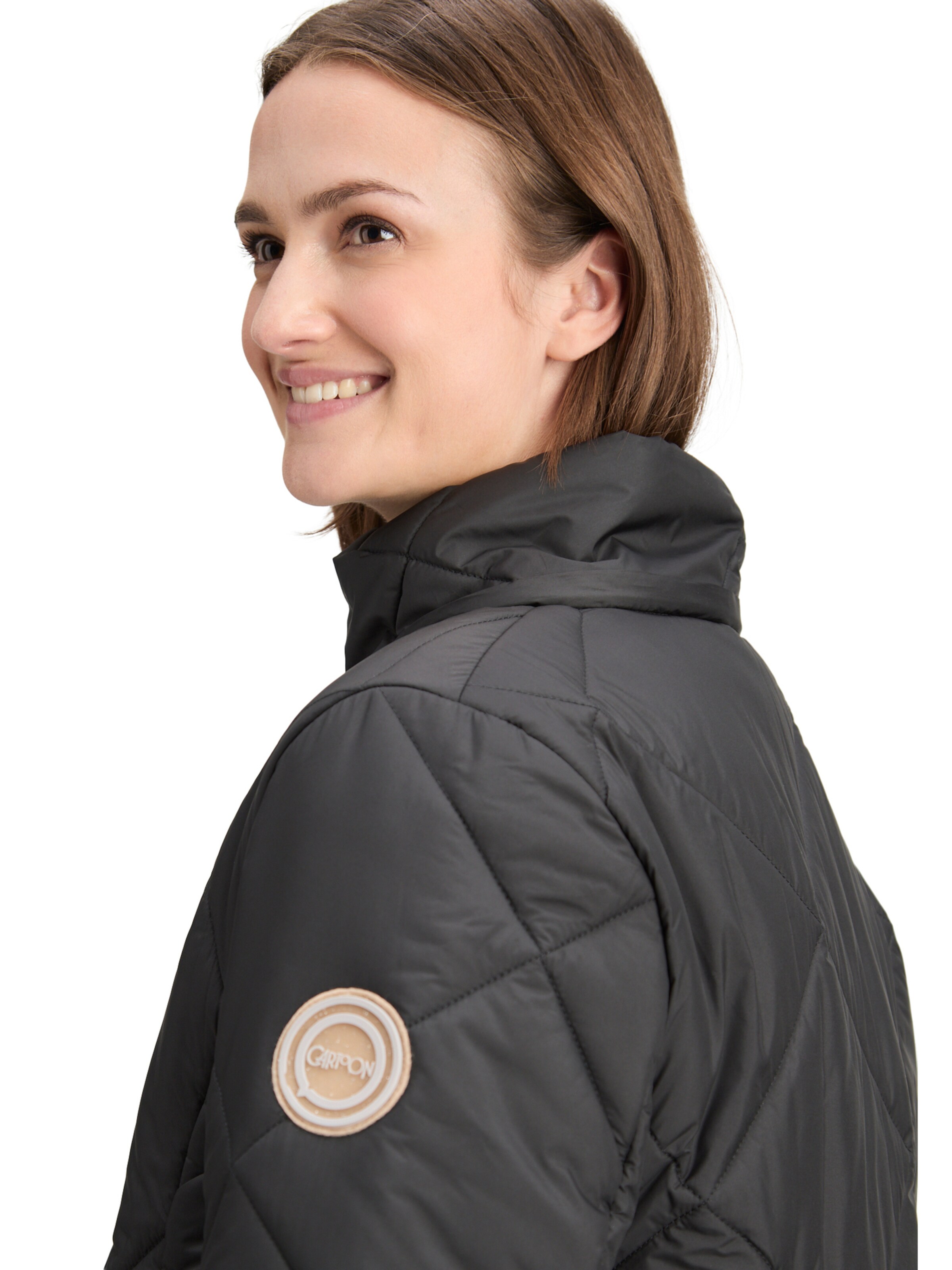 Giacca invernale di Cartoon in nero