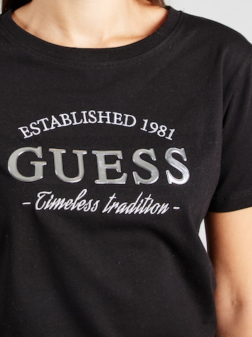 GUESS Μπλουζάκι 'NINA' σε μαύρο