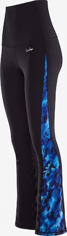WinshapeBootcut/trapezice Sportske hlače 'BCHWL109' - crna boja