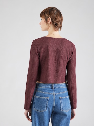 ONLY Bluza 'ONLKELLY' | rdeča barva