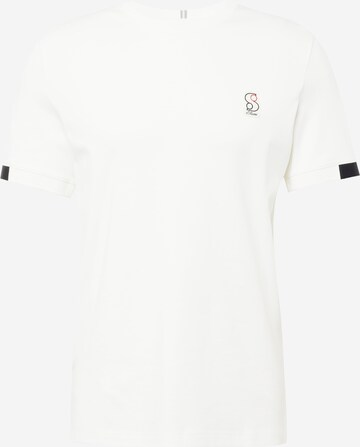 T-Shirt s.Oliver en blanc : devant