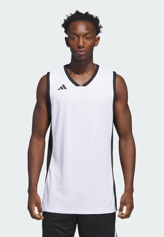ADIDAS PERFORMANCE - Camiseta funcional '3G Speed' en blanco: frente