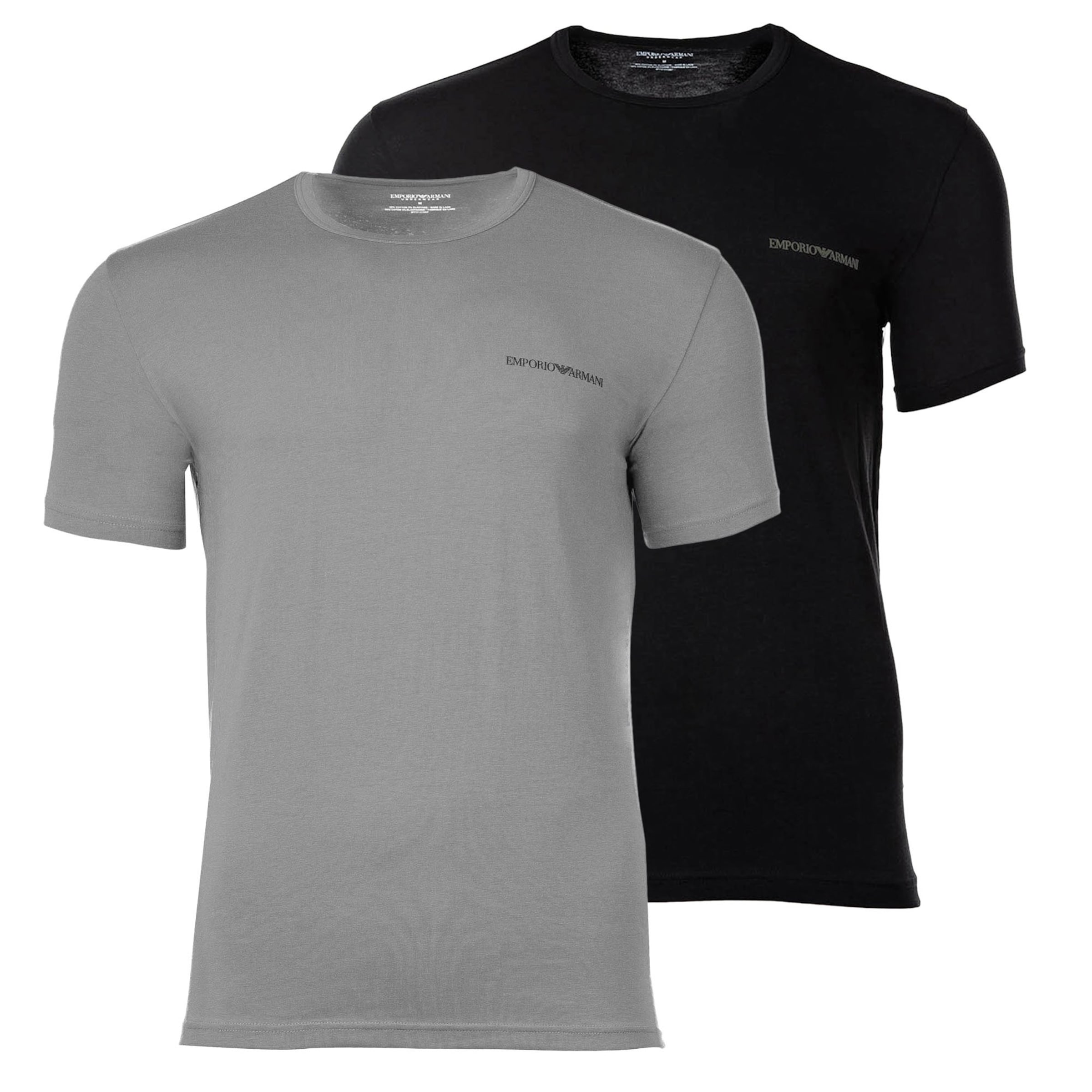 Emporio Armani Shirt in Grey: front