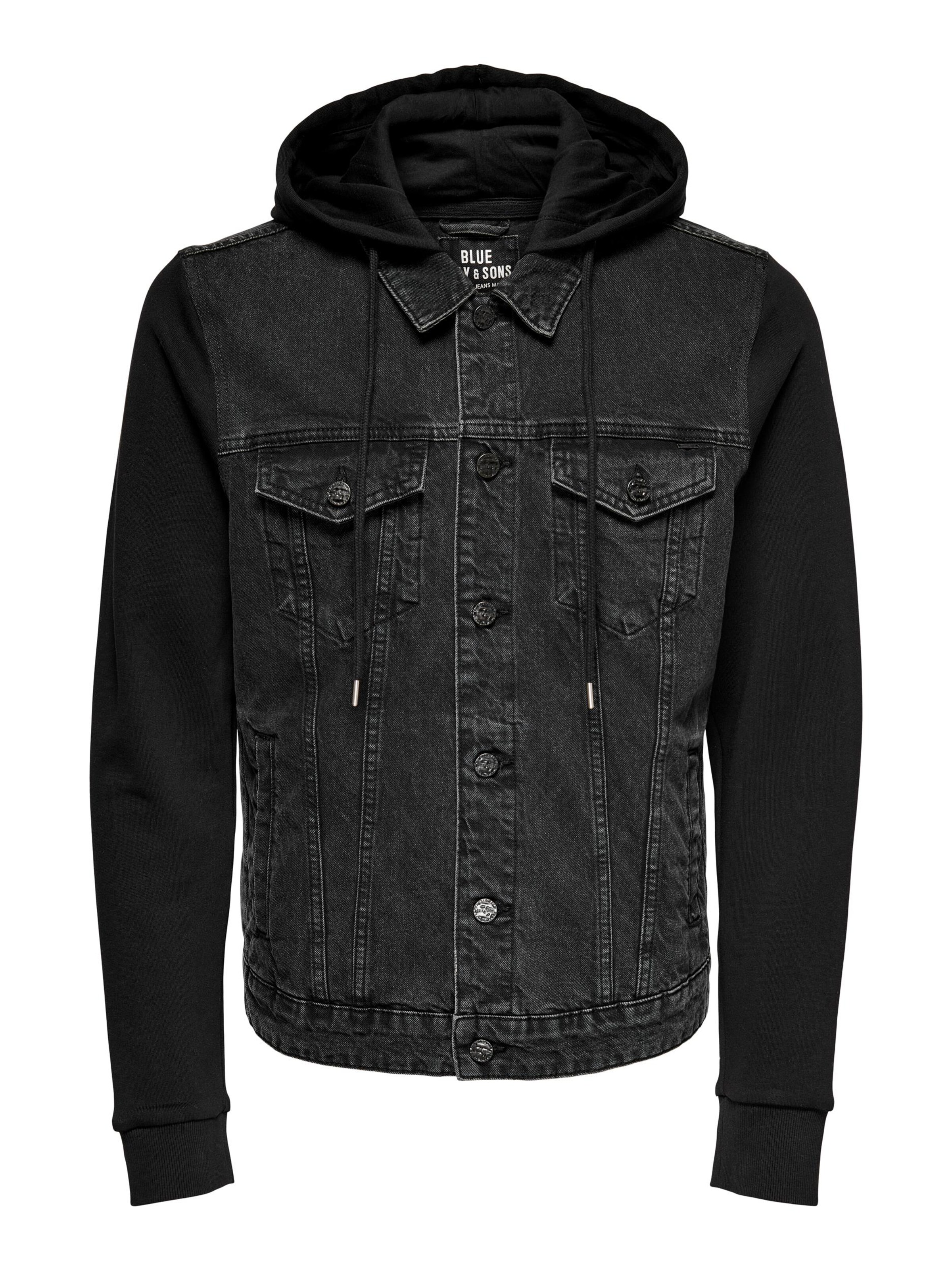 xkySJ Abbigliamento Only & Sons Giacca di mezza stagione Coin in Nero xkySJ Abbigliamento Only & Sons Giacca di mezza stagione Coin in Nero