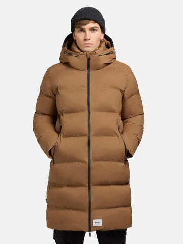 khujo Winter coat 'Caius2-YM' in Brown: front