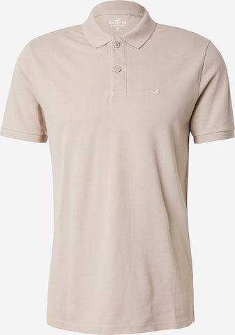 HOLLISTER T-shirt i beige: framsida