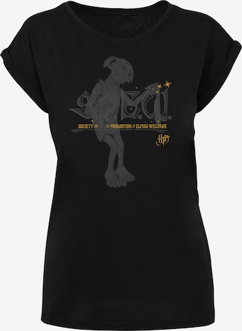 T-shirt 'Harry Potter Spew' F4NT4STIC en noir : devant