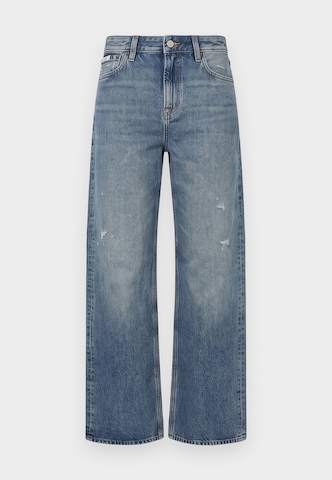 Calvin Klein Jeans Ohlapna forma Kavbojke '90s' | modra barva: sprednja stran