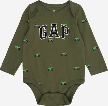 Barboteuse / body GAP en vert : devant