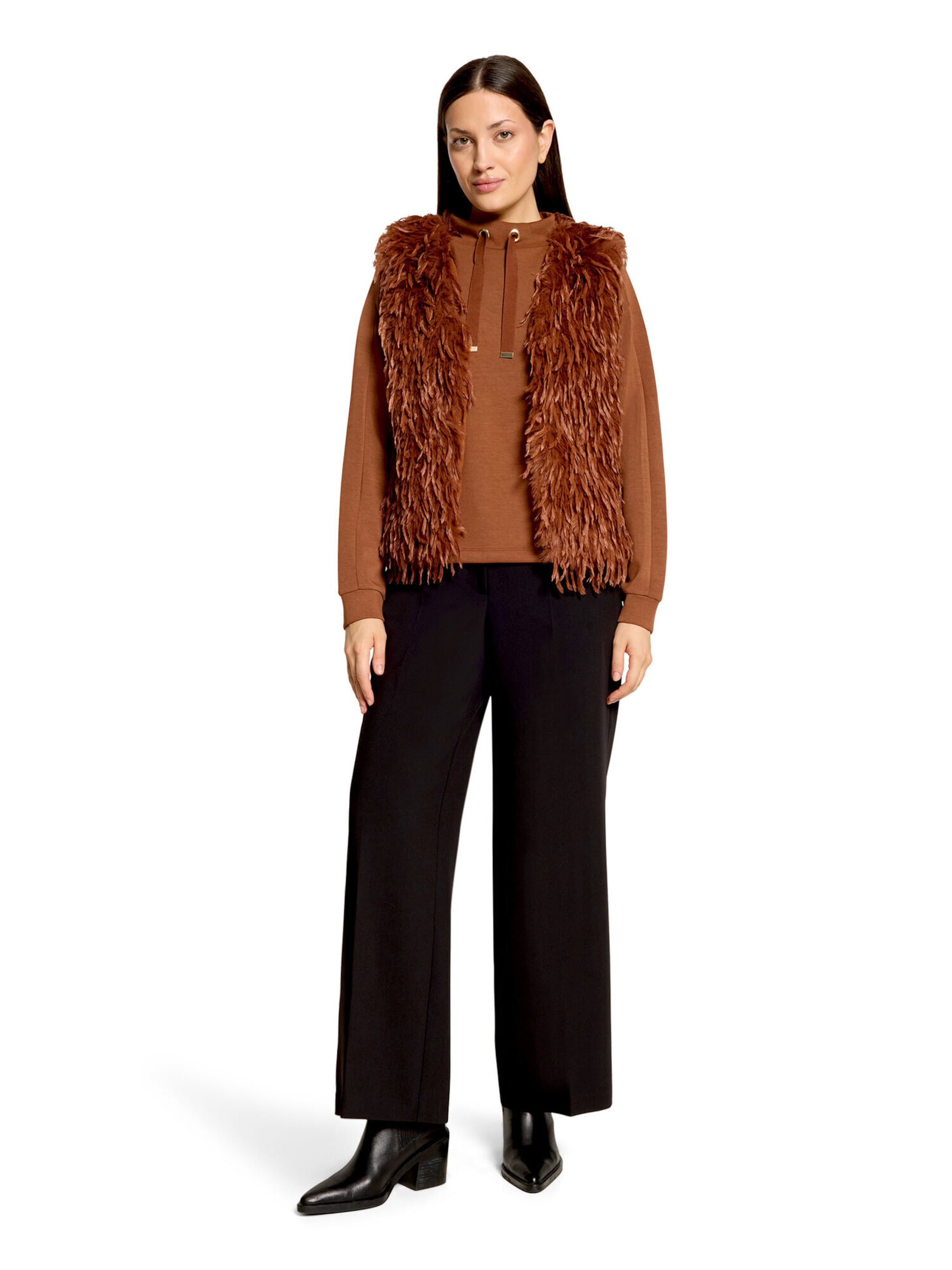 Gilet di Betty & Co in marrone