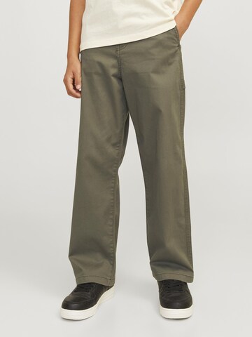 Jack & Jones Junior regular Bukser i grøn: forside