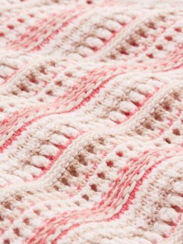 TOM TAILOR Strickjacke in Weiß