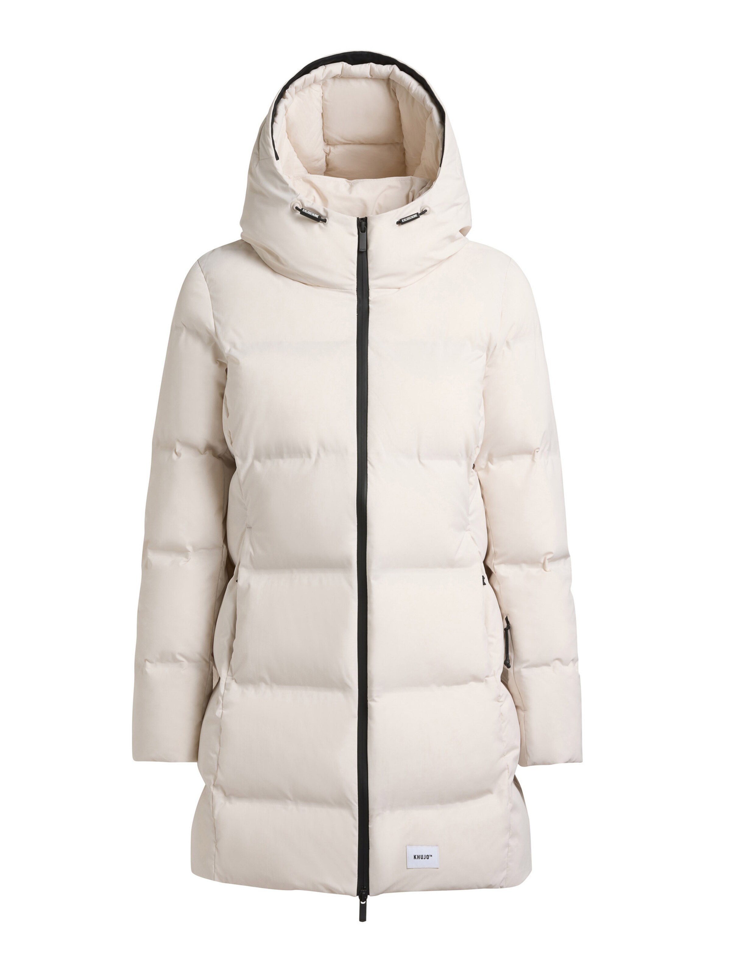 khujo Jacke 'Tanare5' in Weiß: Vorderseite