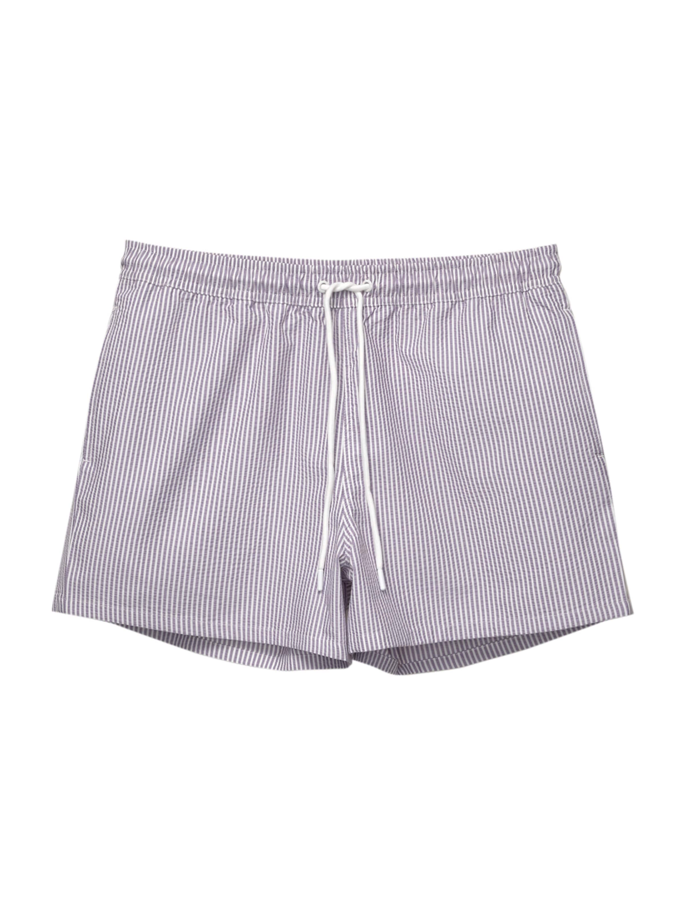 Pantaloncini da bagno di Pull&Bear in lilla: frontale