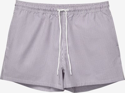 Pull&Bear Uimashortsit värissä lila / valkoinen, Tuotenäkymä