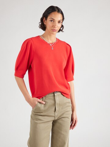 Felpa di s.Oliver in rosso: frontale
