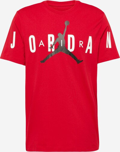Jordan T-Shirt en rouge feu / noir / blanc, Vue avec produit