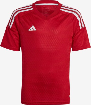 T-Shirt fonctionnel 'Tiro 23' ADIDAS PERFORMANCE en rouge : devant