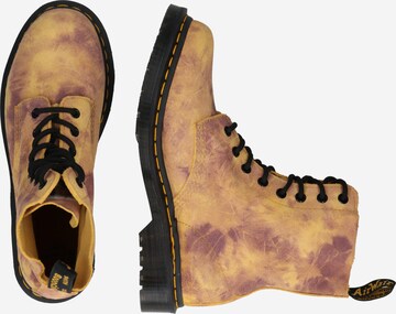 Dr. Martens Μπότες με κορδόνια 'Pascal' σε κίτρινο