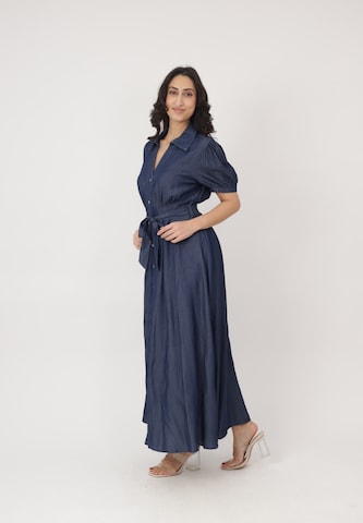 Elara Kleid in Blau