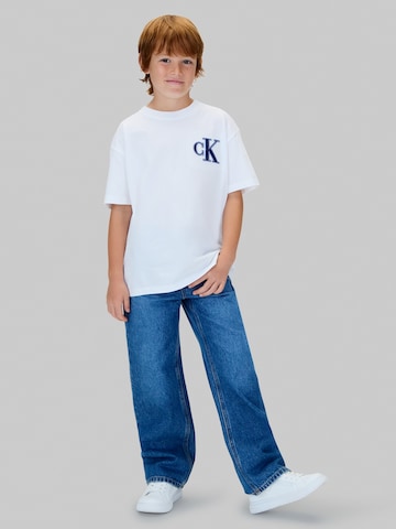 T-Shirt Calvin Klein Jeans en blanc
