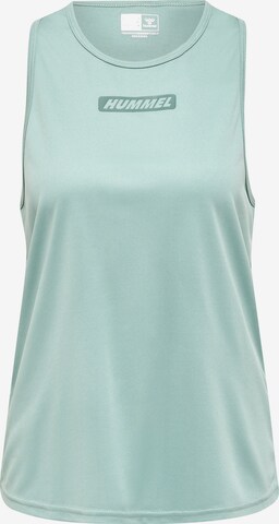 Hummel Sports Top in Blue: front