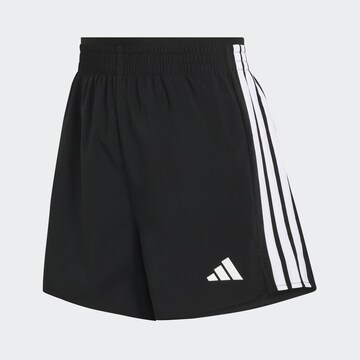 ADIDAS PERFORMANCE Loose fit Workout Pants in Black: front
