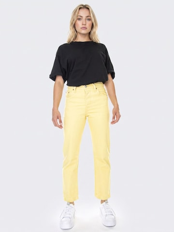 LEVI'S ® Baggy Jeans '501 Botanical Gardenia' i gul: forside