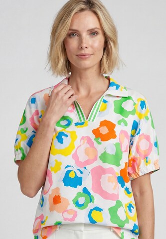 Usha - Blusa en blanco