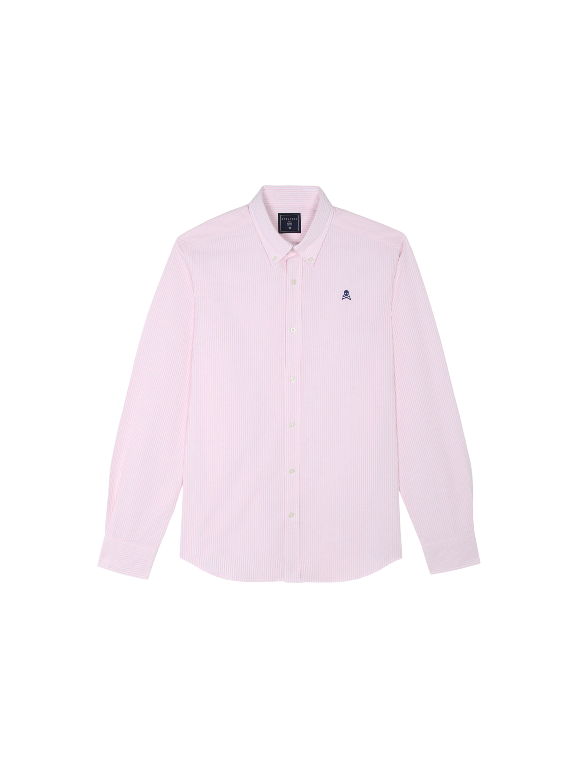 Scalpers Средняя посадка Рубашка в Ярко-розовый: спереди