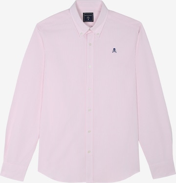 Chemise Scalpers en rose : devant